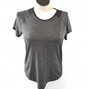 Tek Gear Medium Dark Gray Women's Short Sleeve Tee